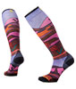 Women's Ski Zero Cushion Floral Field Print OTC Socks