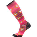 Women's Ski Zero Cushion Paths Crossed Print OTC Socks