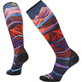 Women's Ski Zero Cushion Print OTC Socks