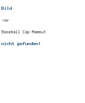 Mammut Baseball Cap Mammut