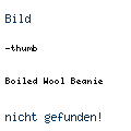 Boiled Wool Beanie